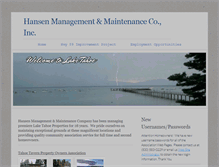 Tablet Screenshot of hmmco.com